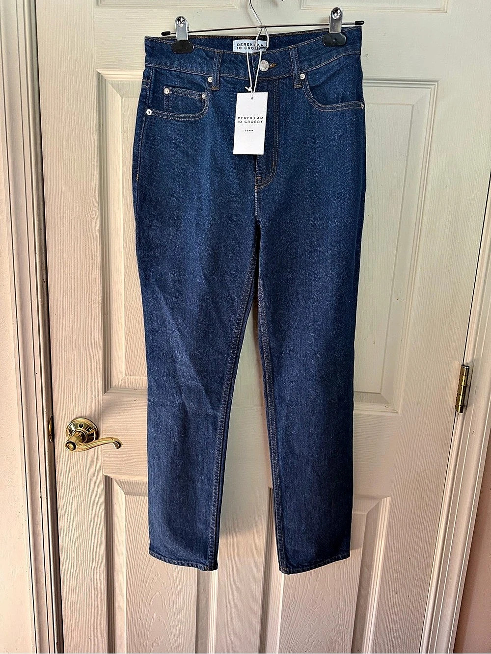 Derek Lam  10 Crosby Eden high waist slim Jeans in Blue Waist 26 NWT